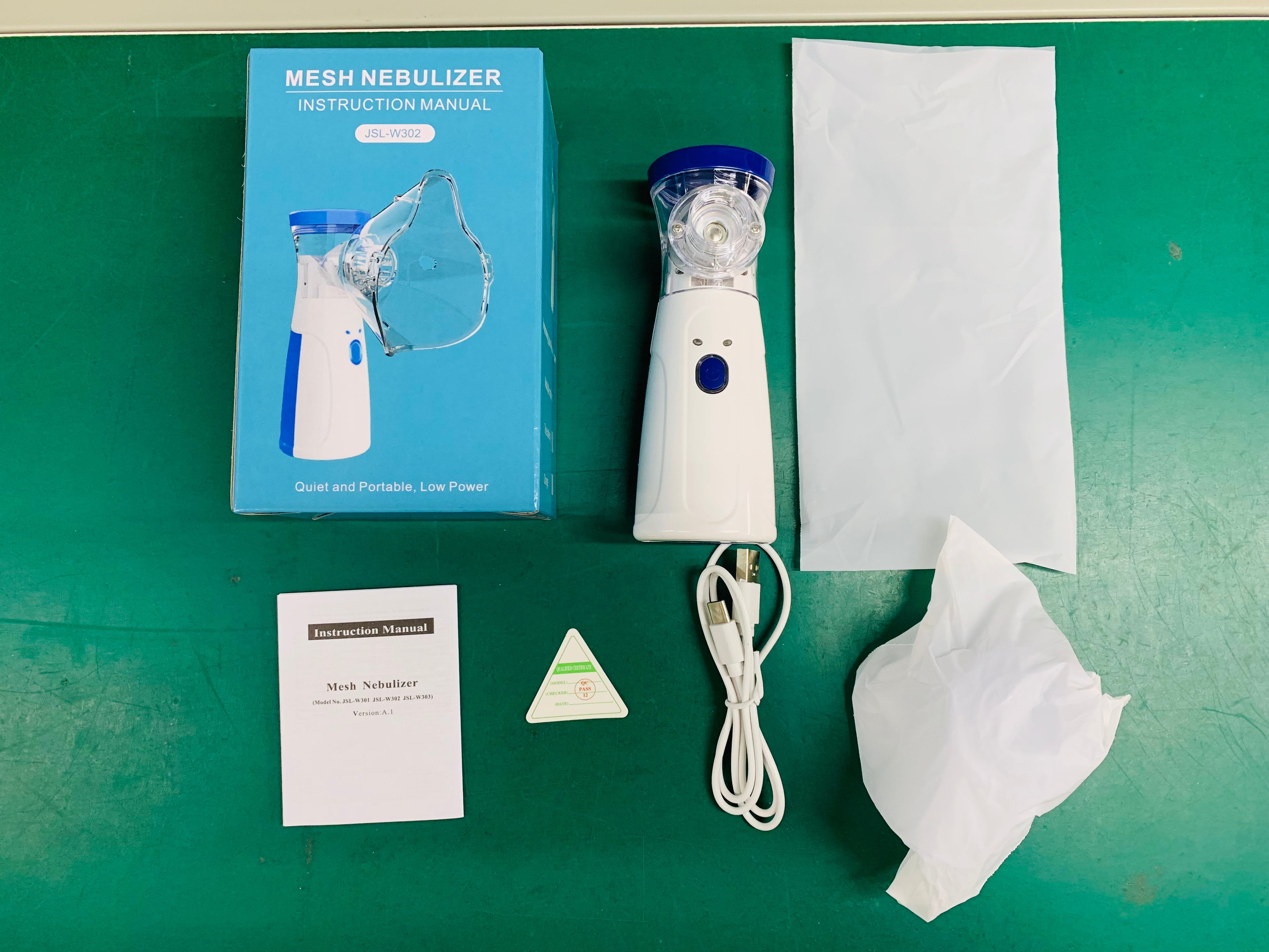 SNF Choice Nebulizer for Children and Adults, Portable Ultrasonic Mesh, 3 Mask Types